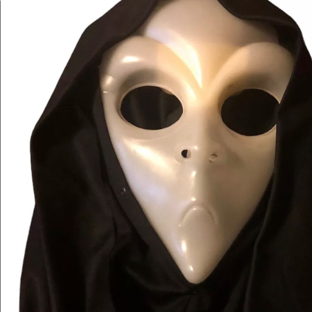 Easter Unlimited Vintage Halloween Alien Face Mask Glow In Dark